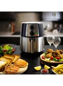evvoli Air Fryer Timer And Adjustable Temperature Control With 2 Years Warranty 3.5 l 1400 W EVKA AF3501B Black/Grey