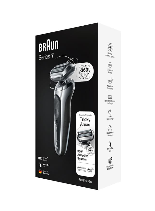 ماكينة حلاقة براون السلسلة السابعة قابلة للشحن BRAUN - Series 7 Electric Shaver