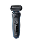 ماكينة حلاقة ( قابلة للشحن ) - ازرق BRAUN - Series 5 EasyClean Electric Shaver