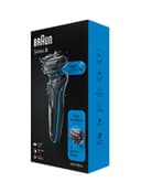 ماكينة حلاقة ( قابلة للشحن ) - ازرق BRAUN - Series 5 EasyClean Electric Shaver
