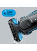ماكينة حلاقة ( قابلة للشحن ) - ازرق BRAUN - Series 5 EasyClean Electric Shaver
