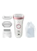 BRAUN Silk epil 9 Wet & Dry Epilator With Extras White 26x7x19.7cm