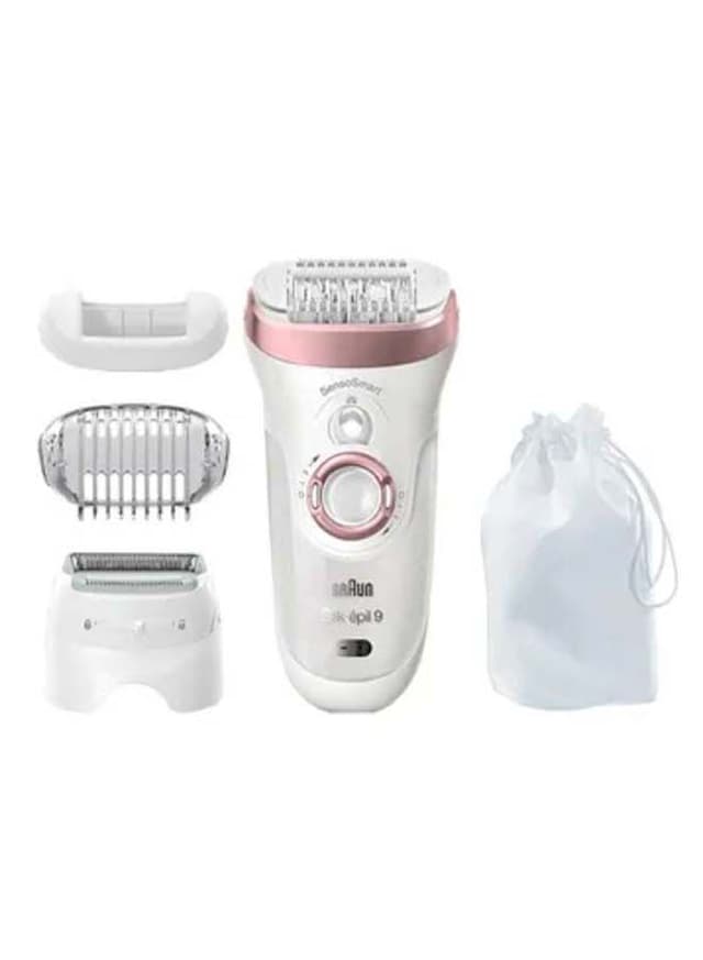 BRAUN Silk epil 9 Wet & Dry Epilator With Extras White 26x7x19.7cm