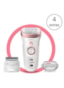 BRAUN Silk epil 9 Wet & Dry Epilator With Extras White 26x7x19.7cm
