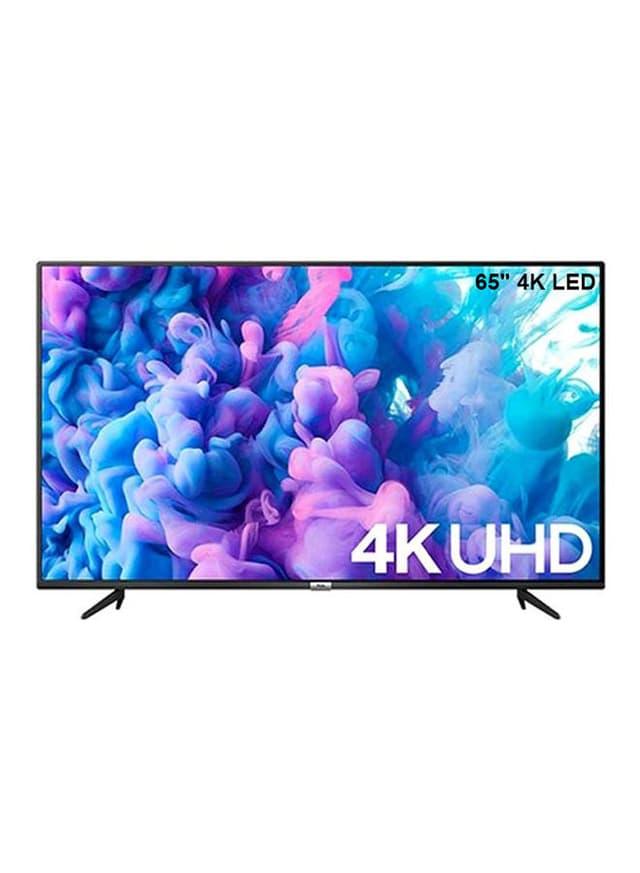 TCL 65 Inch 4K Android Smart UHD TV, 65P617 Black