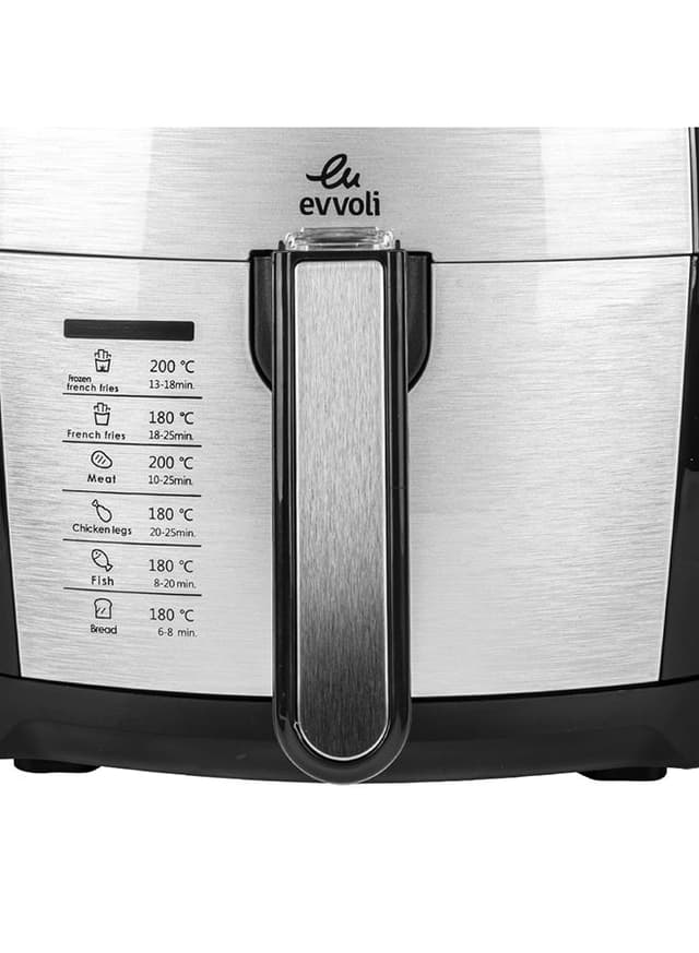 مقلاة هوائية بسعة 5.5 لتر evvoli - Air Fryer
