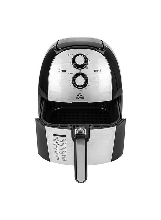 مقلاة هوائية بسعة 5.5 لتر evvoli - Air Fryer