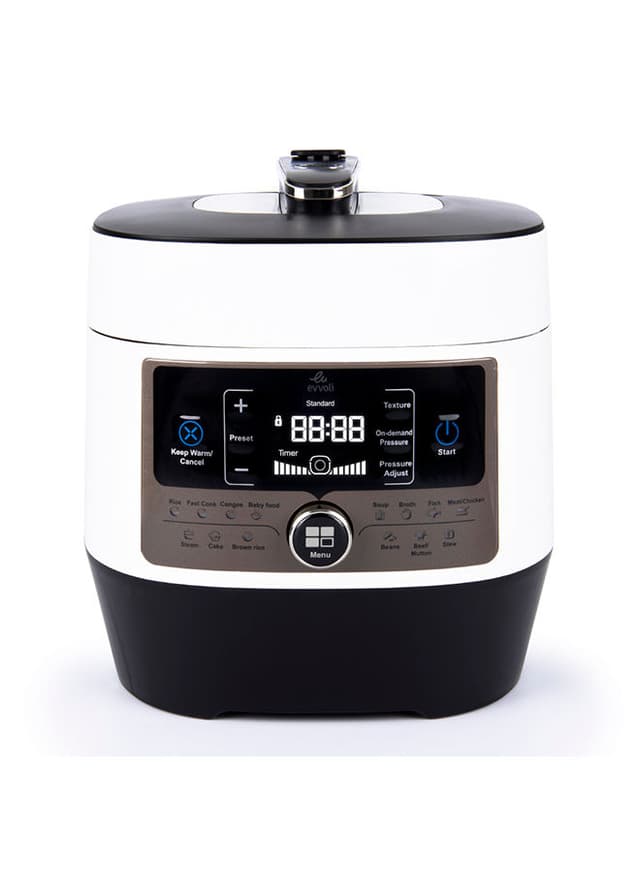 قدر ضغط كهربائي بسعة 5 لتر evvoli - Pressure Cooker