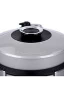evvoli 10 In 1 Multi Use Programmable Pressure Cooker 6 Litter 10 Cook Settings 1100W With 15 Smart Safety Protection Modules 5.5 l 1100 W EVKA PC6010S Silver/Black