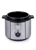 evvoli 10 In 1 Multi Use Programmable Pressure Cooker 6 Litter 10 Cook Settings 1100W With 15 Smart Safety Protection Modules 5.5 l 1100 W EVKA PC6010S Silver/Black