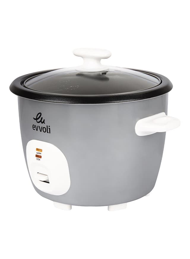 evvoli 2 In 1 Rice Cooker with Steamer 4.5 l 700 W EVKA RC4501S White