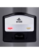 evvoli 2 In 1 Rice Cooker with Steamer Up To 12 Cup Of Rise non stick 6.5 l 750 W EVKA RC6501S Silver/Black