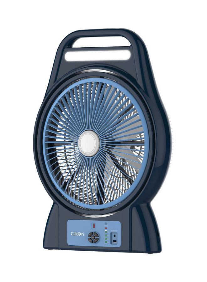 ClikOn 16 Inch Rechargeable Fan 40 W CK2225 Blue