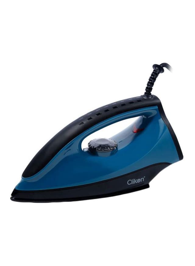ClikOn Lightweight Compact Dry Iron 1100 W CK2133 Blue/Black