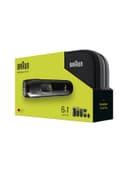 BRAUN MGK 3921 TS All in One Trimmer, 6 in 1 Styling Kit with Hard Case Black 8.59 x 18.49 x26.1cm