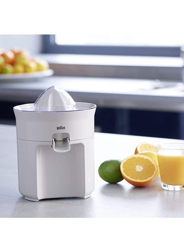 BRAUN Tribute Collection White Citrus Juicer 350 ml 60 W CJ3050 Clear/White