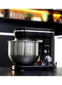 Krypton Electric Hand & Stand Mixer 5L Stainless Steel Mixing Bowl For Bread & Dough With 6 Speed Control KNSM6229 Black/Silver