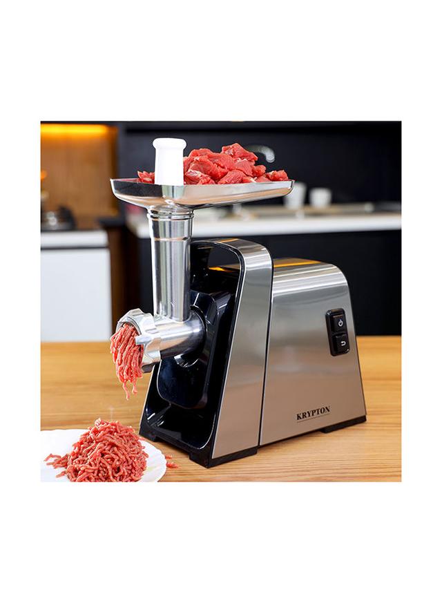 Krypton Electric Meat Mincer With Reverse Function 1800W KNMG6248 Silver&black - SW1hZ2U6MjU2MTI3