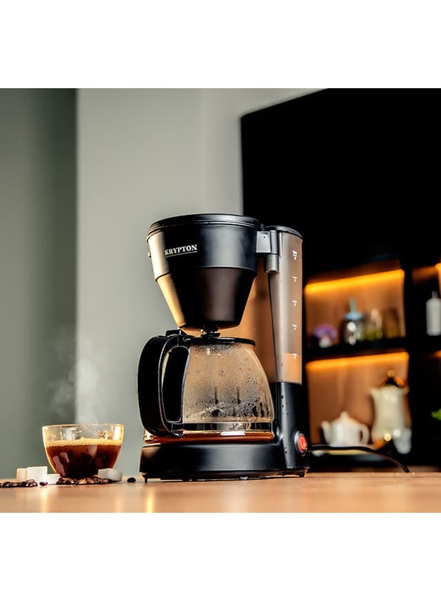ماكينة قهوة بسعة 1.25 لتر - KRYPTON - Filter Coffee Machine - 600W