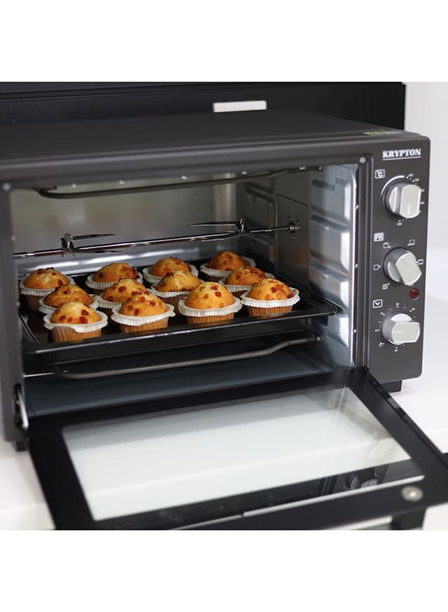 Krypton Oven 45L Powerful 2000W with Crumb Tray Electric Oven with Rotisserie KNO6246