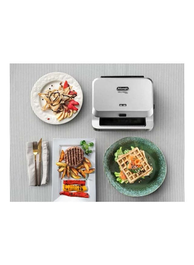 سخانة الساندويش بقوة 1800 واط Sandwich Maker SW12AB.S - De'Longhi