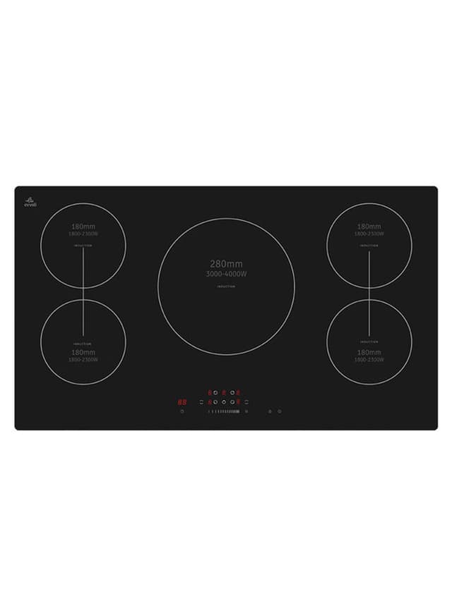 غاز كهربائي بلت ان مسطح ايفولي 5 عيون evvoli Induction Hob