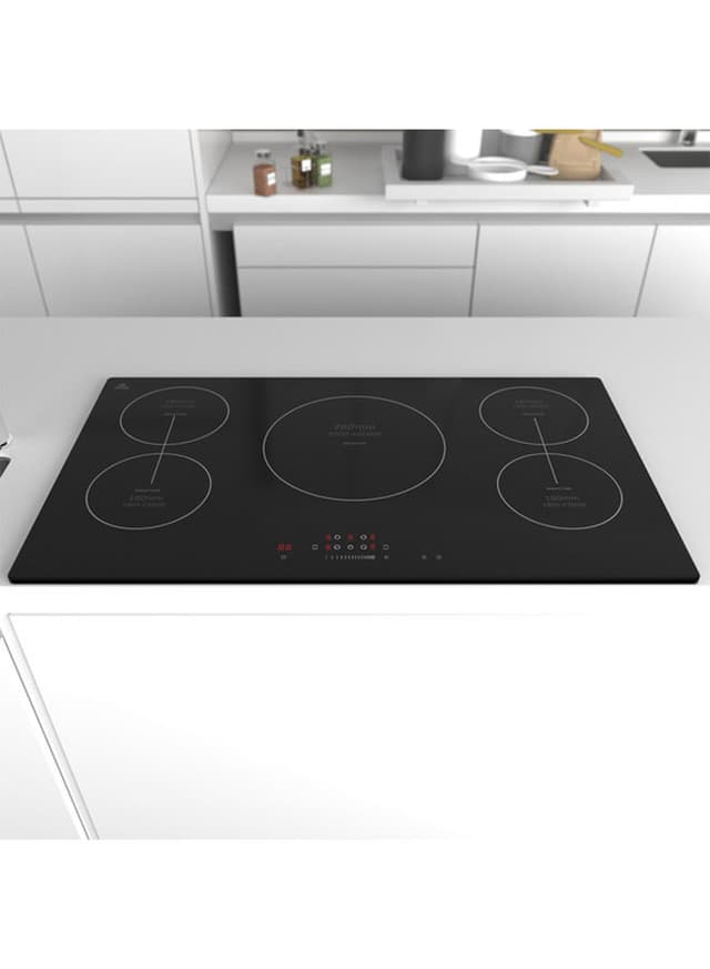 غاز كهربائي بلت ان مسطح ايفولي 5 عيون evvoli Induction Hob