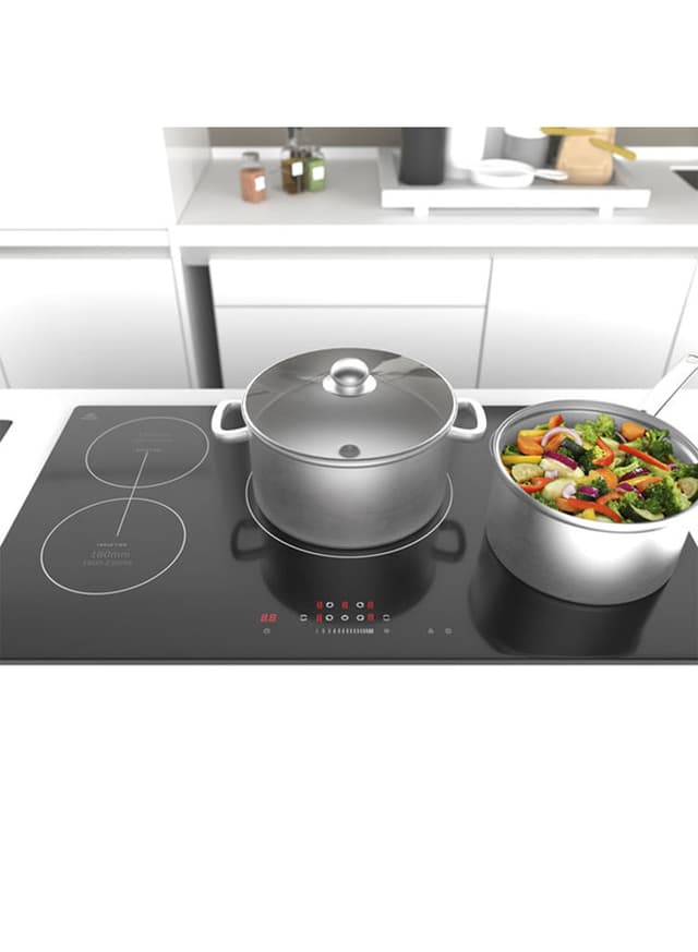 غاز كهربائي بلت ان مسطح ايفولي 5 عيون evvoli Induction Hob