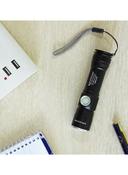 Krypton Rechargeable LED Flashlight  Powerful Torch for Camping/Hiking/Trekking/Outdoor Black/Clear - SW1hZ2U6MjgxNzEx