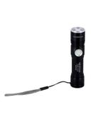 Krypton Rechargeable LED Flashlight  Powerful Torch for Camping/Hiking/Trekking/Outdoor Black/Clear - SW1hZ2U6MjgxNzA1