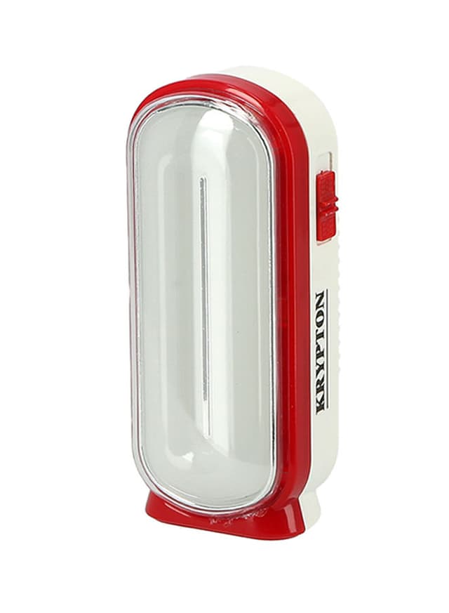 Krypton Rechargeable Led Table Lamp White/Red