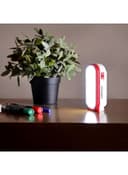 Krypton Rechargeable Led Table Lamp White/Red