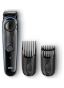 Braun BT3040 Beard Trimmer For Men With 2 Combs And Free Gillette Fusion ProGlide Razor Black