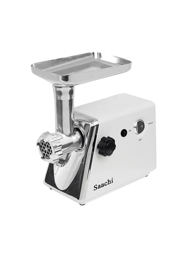 Saachi Meat Grinder With 3 Metal Cutting Plates 0 g 300 W NL MG 964 WH White - 269512