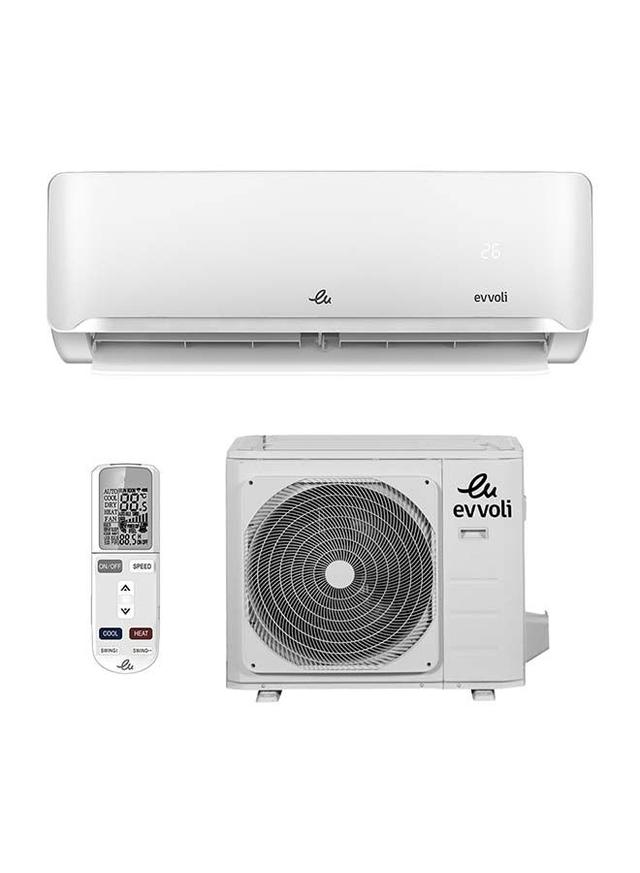 evvoli 36000 BTU 3 Ton Split T3 Rotary Compressor Air Conditioner 3 Ton EVT3 36K MD 4S White