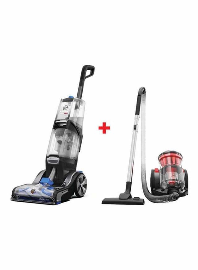 ماكينة تنظيف السجاد الكهربائية مع مكنسة كهربائية بقوة 1200 واط Platinum Automatic Carpet Washer With Air Mini Vacuum Cleaner - Hoover
