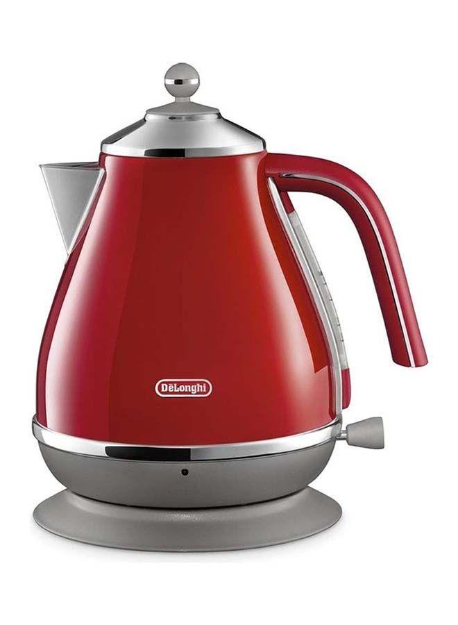 Delonghi Electric Kettle 1.7L 1.7 l 0 W KBOC3001.R red