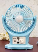 مروحة صغيرة متنقلة - KRYPTON - Plastic Fan LED Lantern - 2.4W