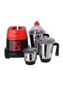 Krypton 3 In 1 Mixer Grinder With Stainless Steel Blades & Unbreakable Lids 3 kg 550 W KNB6192 Red