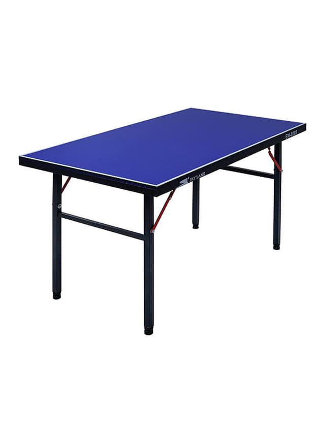 تنس طاولة اطفال قابلة للطي أزرق سكاي لاند SkyLand Blue 137x76.2x76cm Foldable Indoor Tennis Table