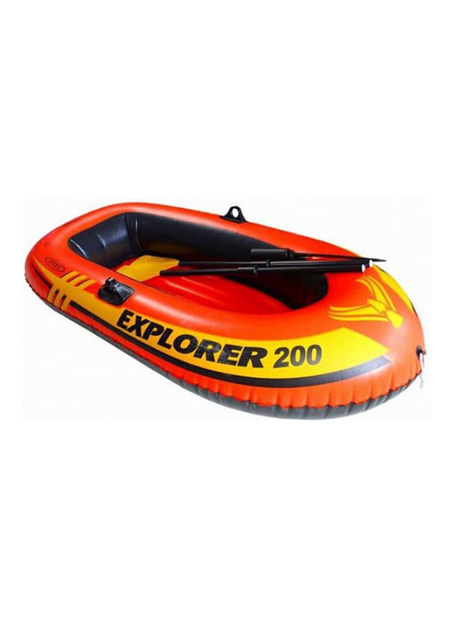 قارب صغير قابل للنفخ  INTEX Explorer 200 Boat Set