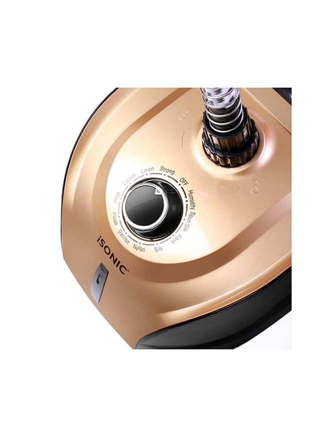 مكواة بخار كهربائية بسعة 2 لتر وقوة 1950 واط Multifunctional Garment Steamer - ISONIC