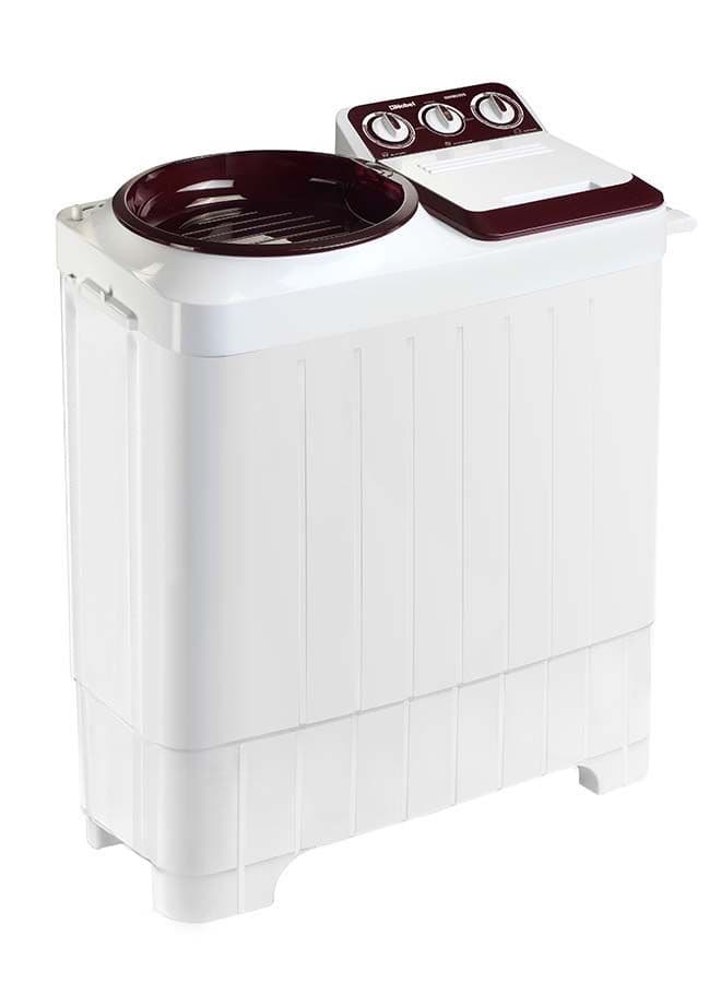 NOBEL Twin Tub Semi Auto Washer 7 kg 380 W NWM8500 White