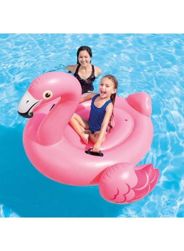 عوامة سباحة قابلة للنفخ بتصميم طائر فلامينجو | Intex Flamingo Ride -On - SW1hZ2U6MjU2MzU4