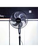 Krypton Stand Fan With Remote Control 6 kg 75 W KNF6159 Black - SW1hZ2U6MjYxMjc4