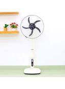 Krypton Stand Fan With Light 6 kg 38 W KNF6245 White - SW1hZ2U6MjUzMjk2