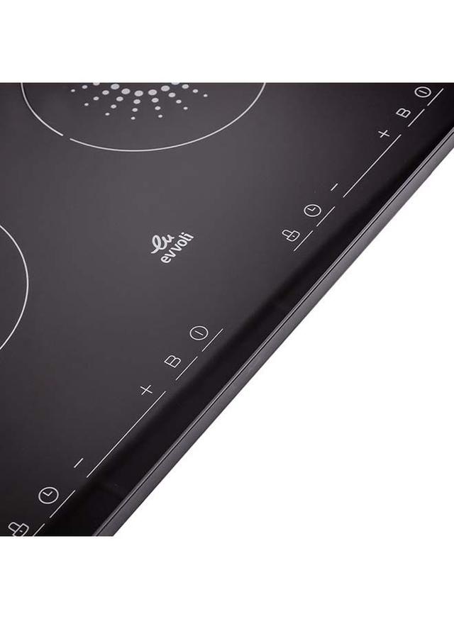 evvoli Induction Hob 2 Burners 3500W Soft Touch Control With 9 Stage