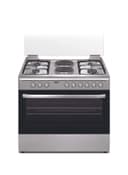 موقد غاز منزلي 6 رؤوس مع فرن NOBEL Gas & Electric Cooker