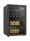ثلاجة ميني بار قيمنق زجاجية 132 لتر NOBEL Bottle Chiller With Metal Shelf And Glass Door