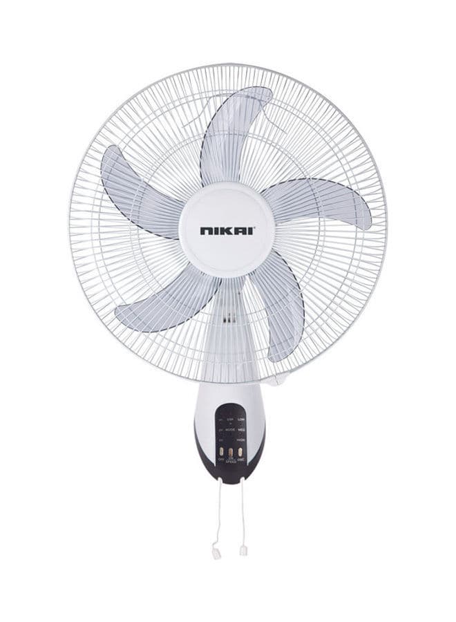 مروحة جدارية قياس 16 إنش NIKAI Wall Fan With Remote